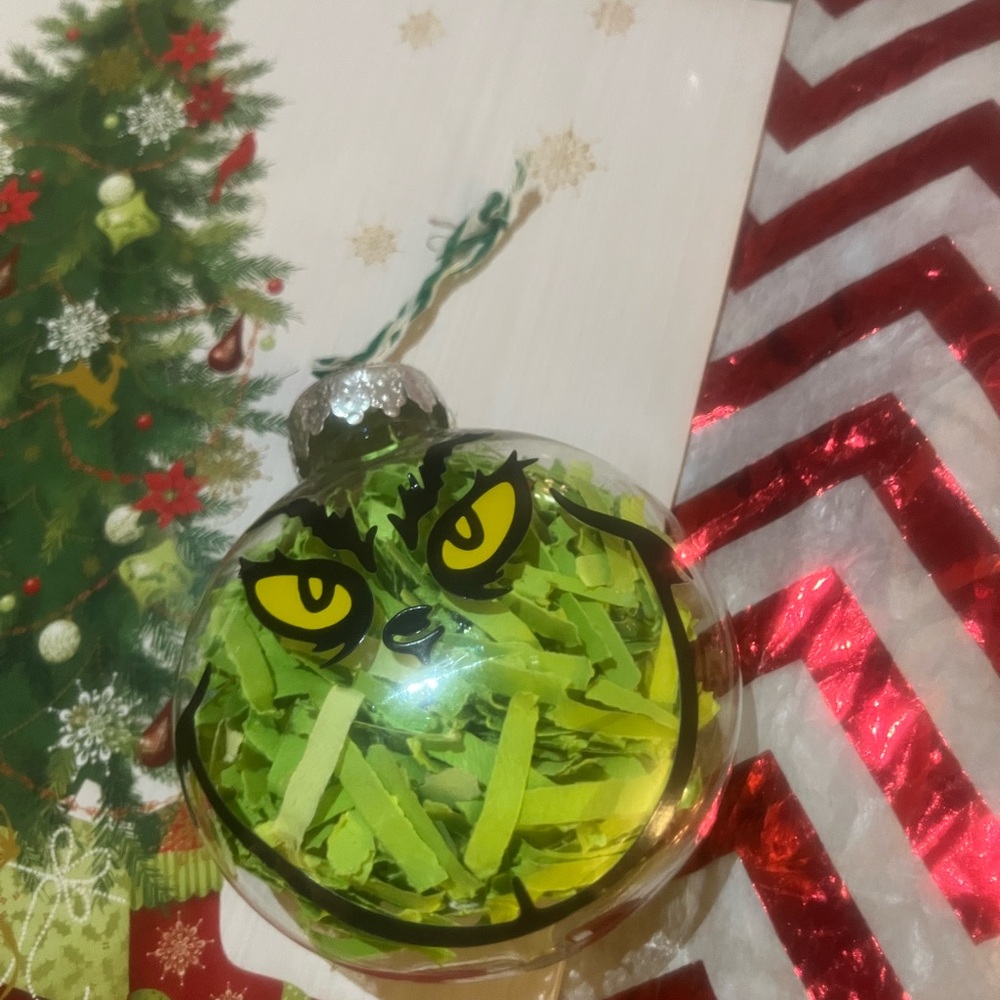 2/$18.00 The Grinch Christmas Ornament
